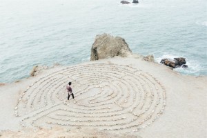 sand labyrinth