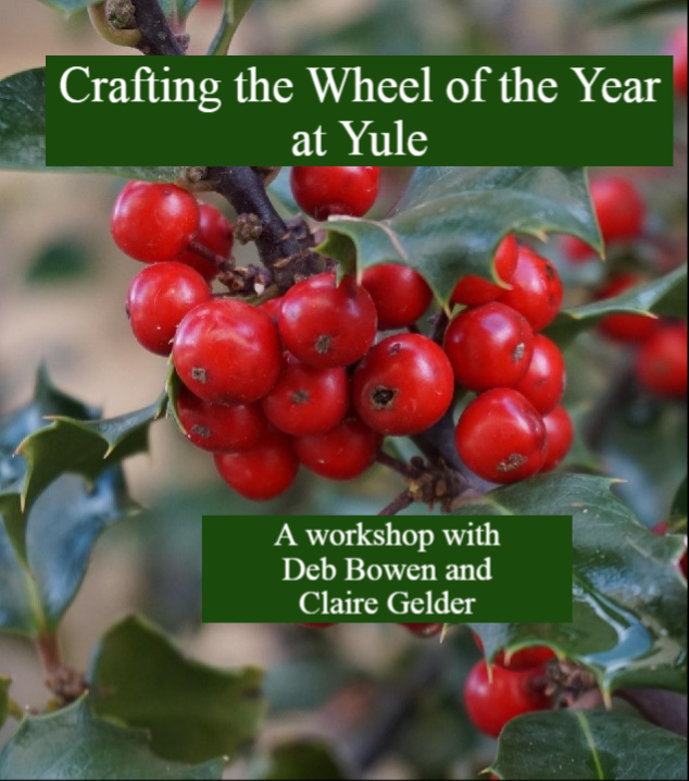 Crafting the Wheel of the Year at Yuletide Workshop
